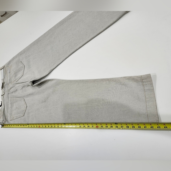 CALVIN KLEIN JEANS TYSON NATURAL RELAXED FIT WIDE LEG GRAY SIZE 34x30 NWT - Picture 8 of 9